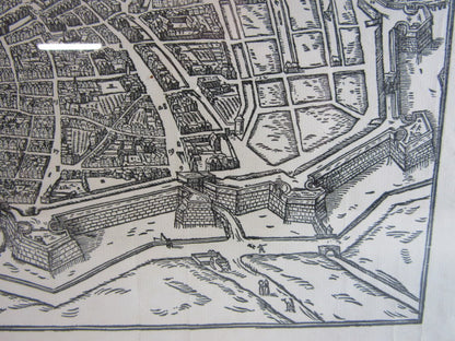 Kaart / Plattegrond: Antverpia, W. Silvius, 1567