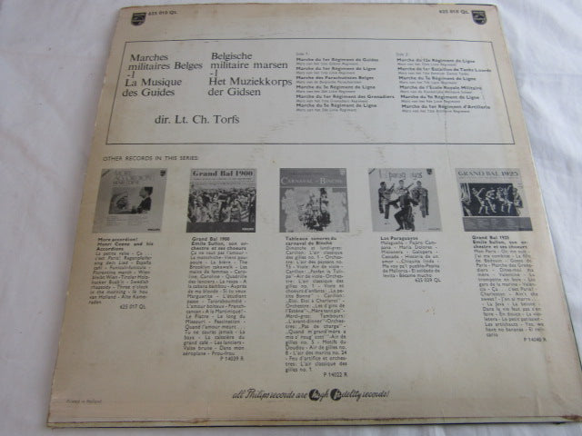 LP, Belgische Militaire Marsen-1, Het Muziekkorps Der Gidsen