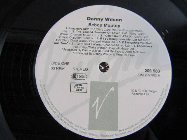 LP, Danny Wilson: Bebop Moptop, 1989