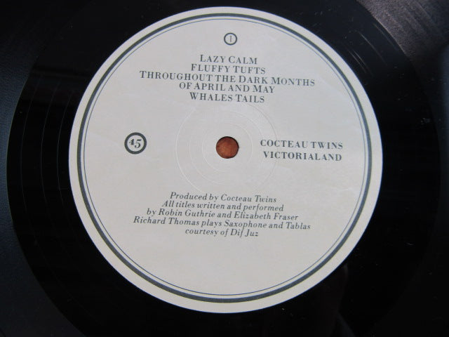 LP, Cocteau Twins, Victorialand, 1986