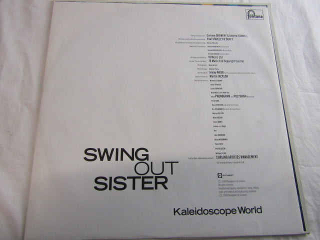 LP, Swing Out Sister: Kaleidoscope World, 1989