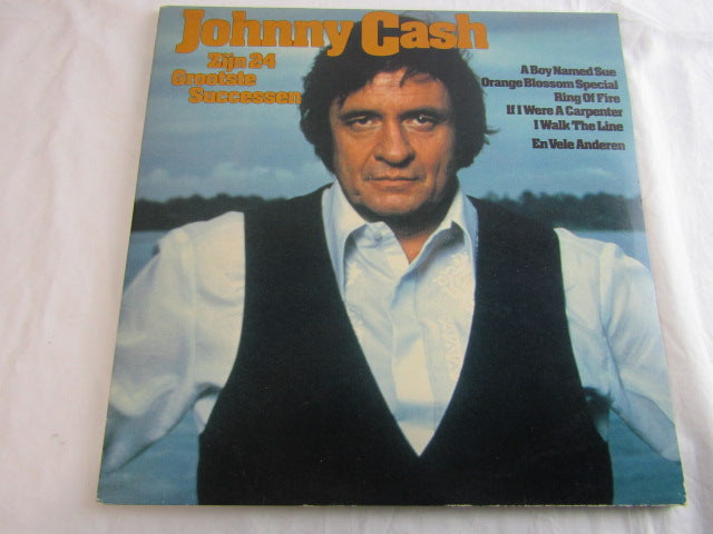 Dubbel LP, Johnny Cash, 24 Grootste  Successen, 1971