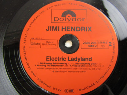 Zeldzame Dubbel LP, The Jimi Hendrix Experience: Electric Ladyland, 1968