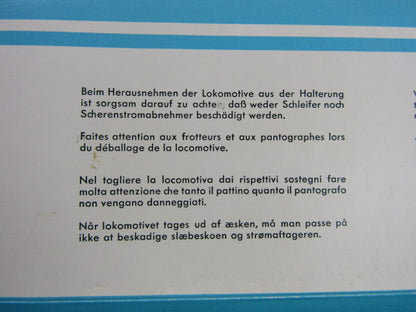 Märklin 3050 HO: Locomotief der SBB, 1964