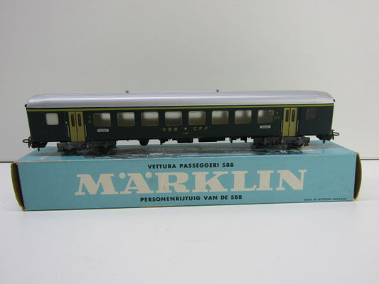 Märklin 4066 HO: Personenwagen Der SBB, 1968