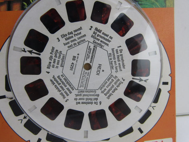 Viewmaster Schijven: Heidi, 1982