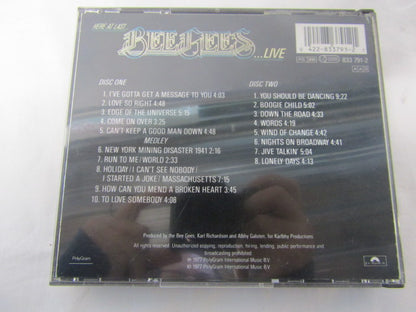 Dubbel CD, The Beegees: Here At Last... Beegees Live, 1988