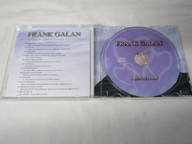 Gesigneerde CD, Frank Galan: Grenzeloos