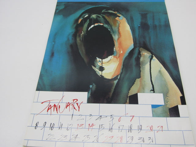 Maandkalender: Pink Floyd, The Wall, 1996