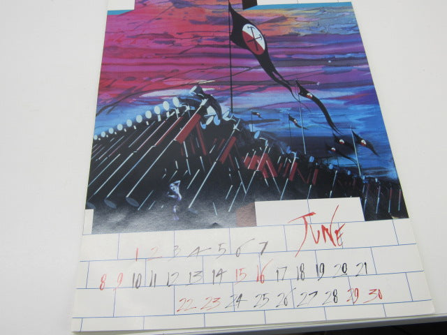 Maandkalender: Pink Floyd, The Wall, 1996