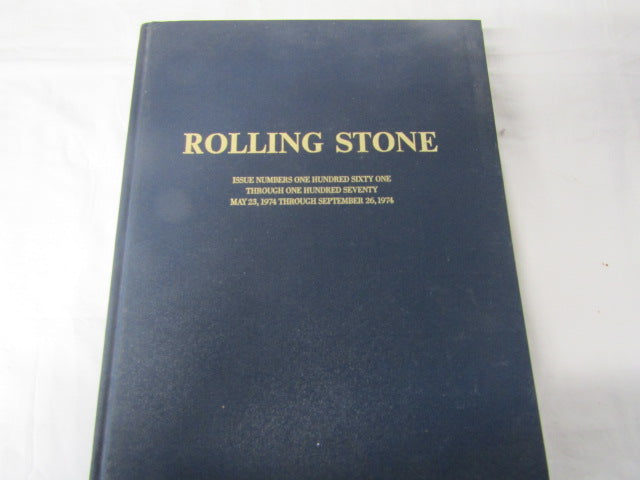 Gebundeld Boek: Rolling Stone Magazine, Mei-September 1974