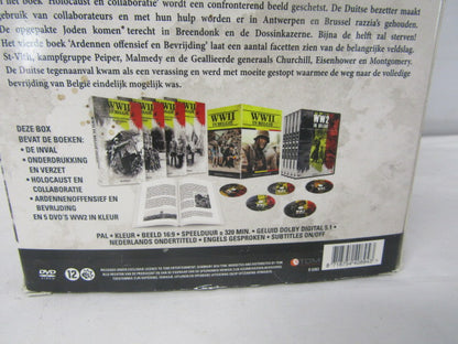 DVD Box + 4 Boeken: WWII In België