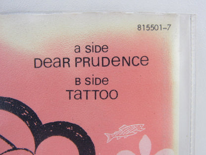 Single, Siouxsie And The Banshees: Dear Prudence, 1983