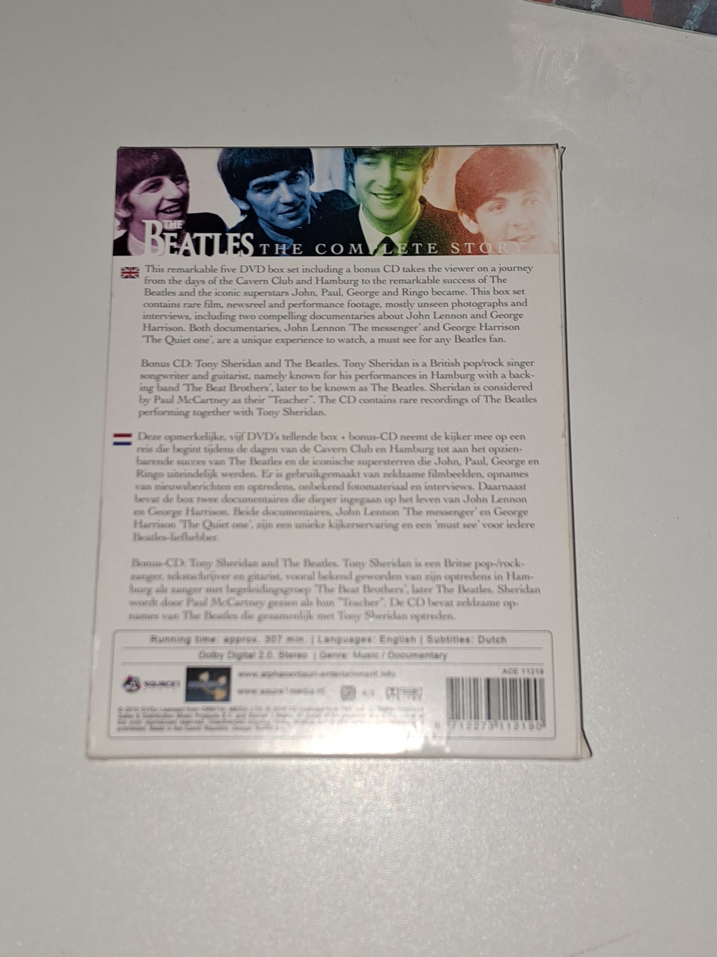 5 DVD Box, The Beatles: The Complete Story + Bonus CD